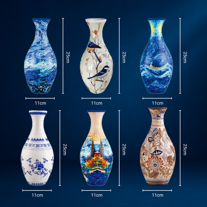 3D Puzzle Vazo - Gökyüzü