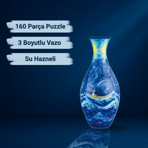 3D Puzzle Vazo - Okyanus