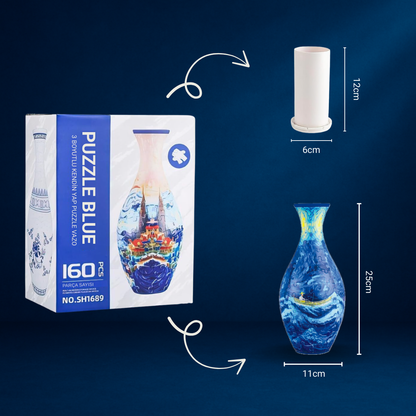 3D Puzzle Vazo - Okyanus