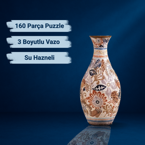 3D Puzzle Vazo - Toprak