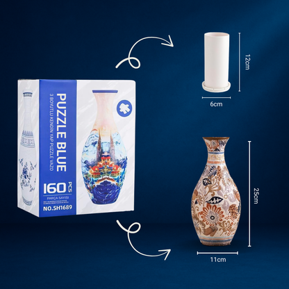 3D Puzzle Vazo - Toprak